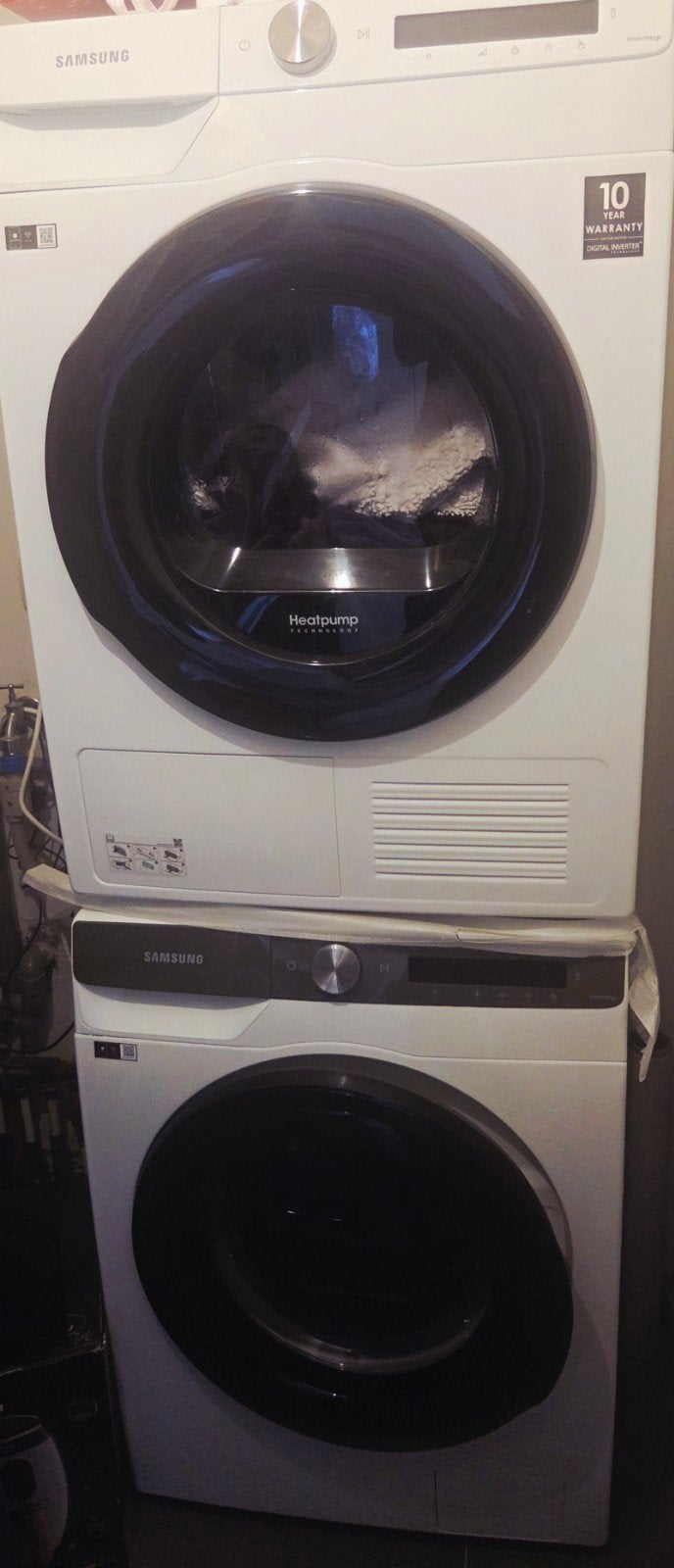 Samsung wasmachine 9kg en droogkast 9kg, Ophalen