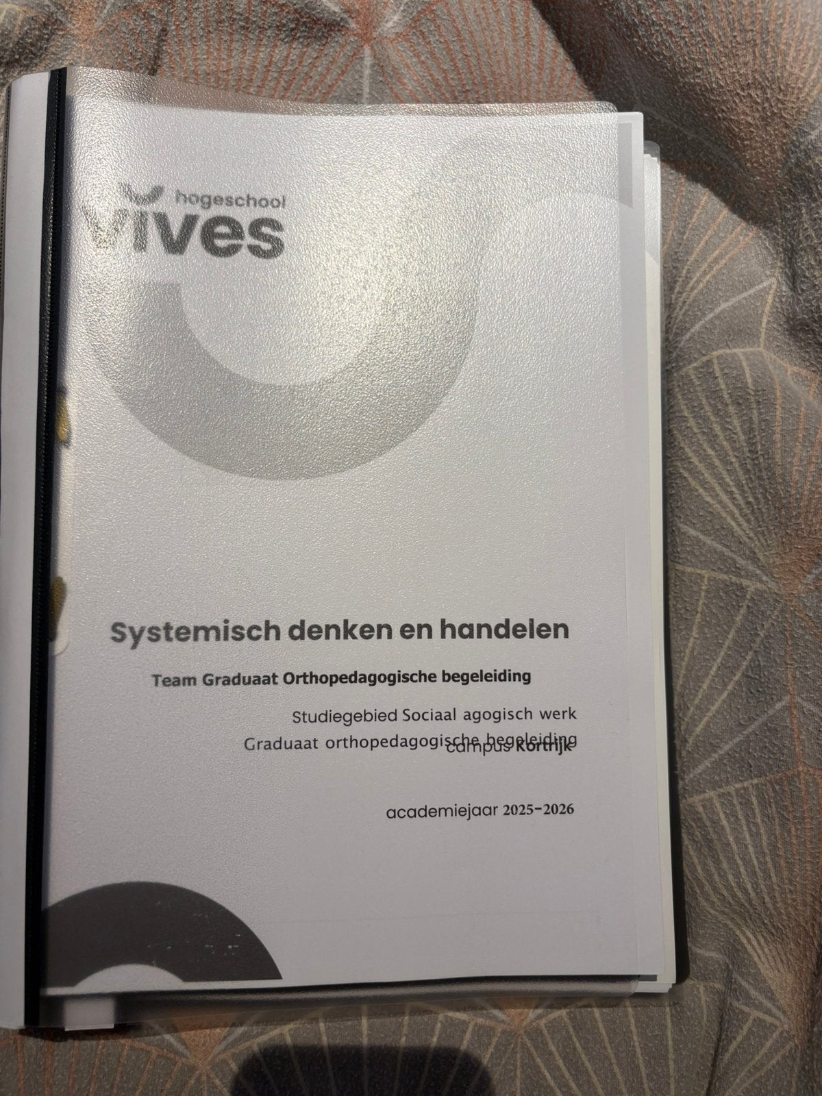 Curcus systemisch denken en handelen, Boeken, Ophalen of Verzenden, Zo goed als nieuw, Hogeschool