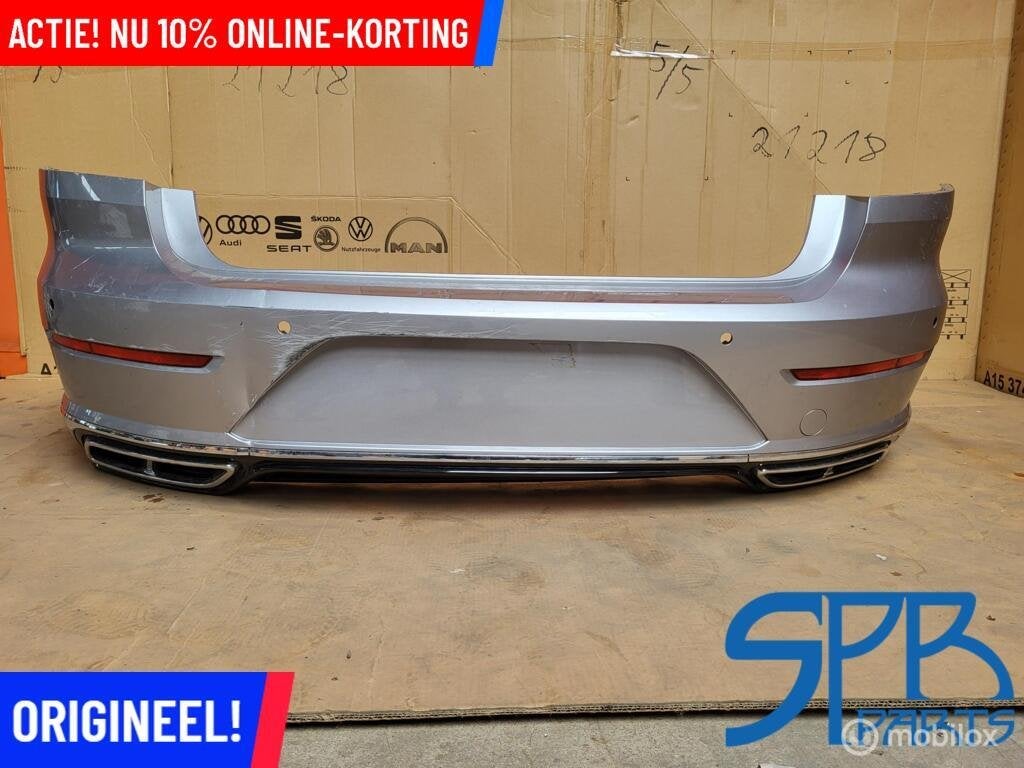 ACHTERBUMPER VW ARTEON FACELIFT R-LINE DIFFUSER 4xPDC BUMPER, Arrière, VOLKSWAGEN, Volkswagen