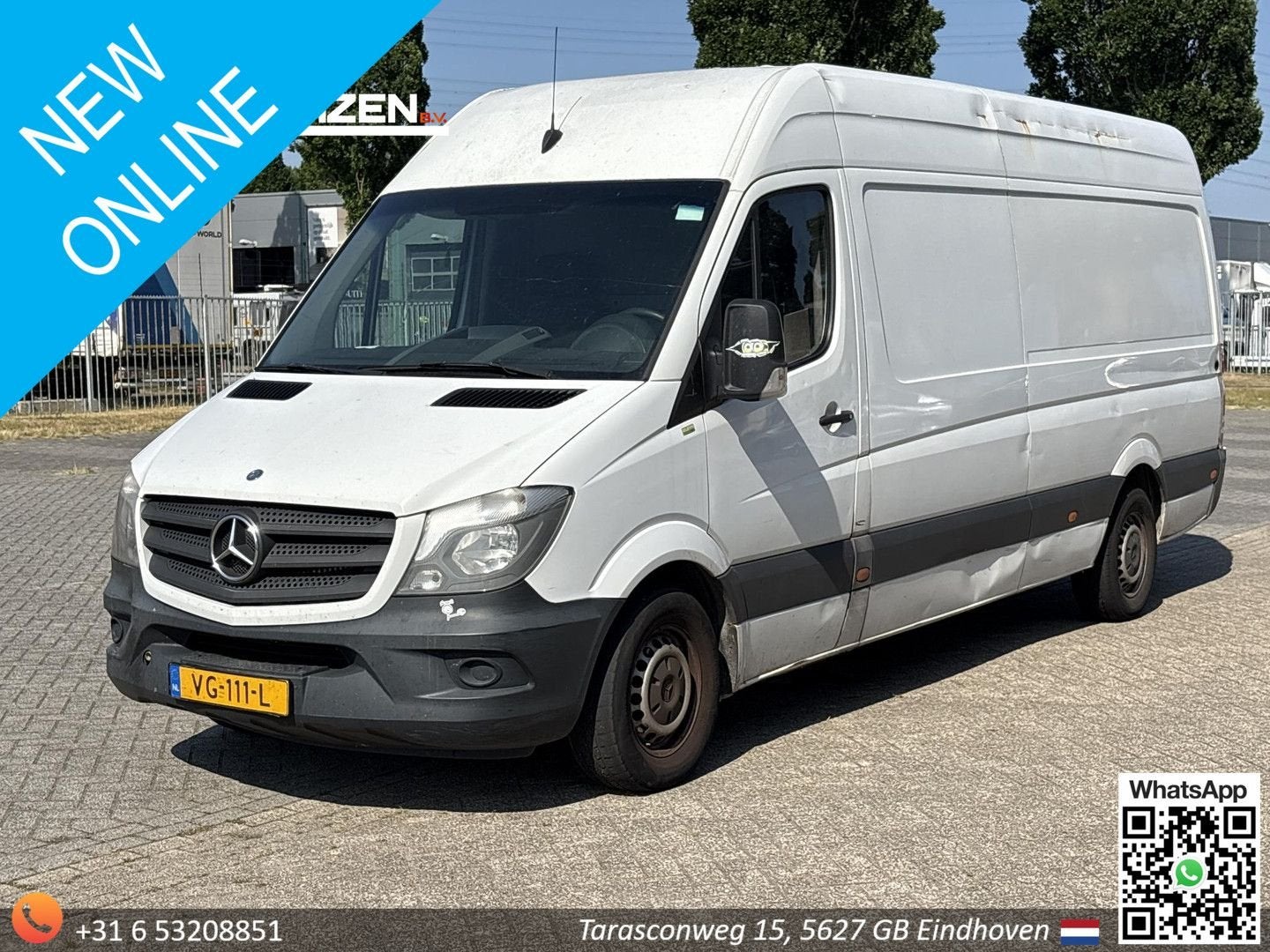 Mercedes-Benz Sprinter 310 2.2 CDI 432L HD | € 5.950,- NETTO, Autos, Camionnettes & Utilitaires, Achat, 224 g/km, Entreprise, Boîte manuelle