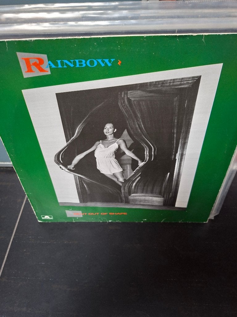 lp - rainbow - bent out of shape - bak 5, Cd's en Dvd's, LP, Gebruikt, Ophalen of Verzenden, Hardrock