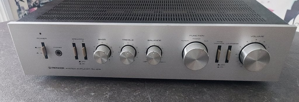 Pioneer SA-408 Amplifier, Moins de 60 watts, Enlèvement ou Envoi, Stéréo, Pioneer