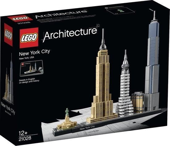 LEGO 21028 Architecture New York nieuw, Neuf, Enlèvement ou Envoi, Lego, Ensemble complet