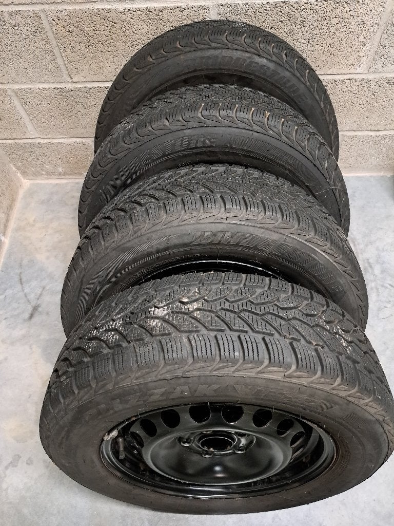 pneu d'hiver sur jante 195/65R15 91T, 15 pouces, Pneus et Jantes, Pneus hiver, Véhicule de tourisme