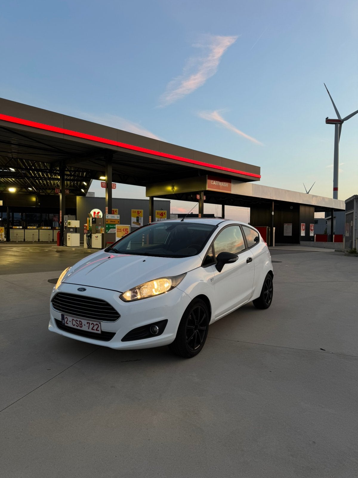 Ford Fiesta 1.6 TDCI *LICHTE VRACHT*, Auto's, Bedrijf, Diesel, Te koop