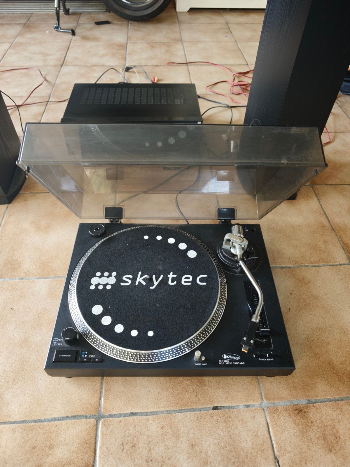 Skytec TEC3020 platenspeler, Ophalen, Gebruikt, Platenspeler, Overige merken