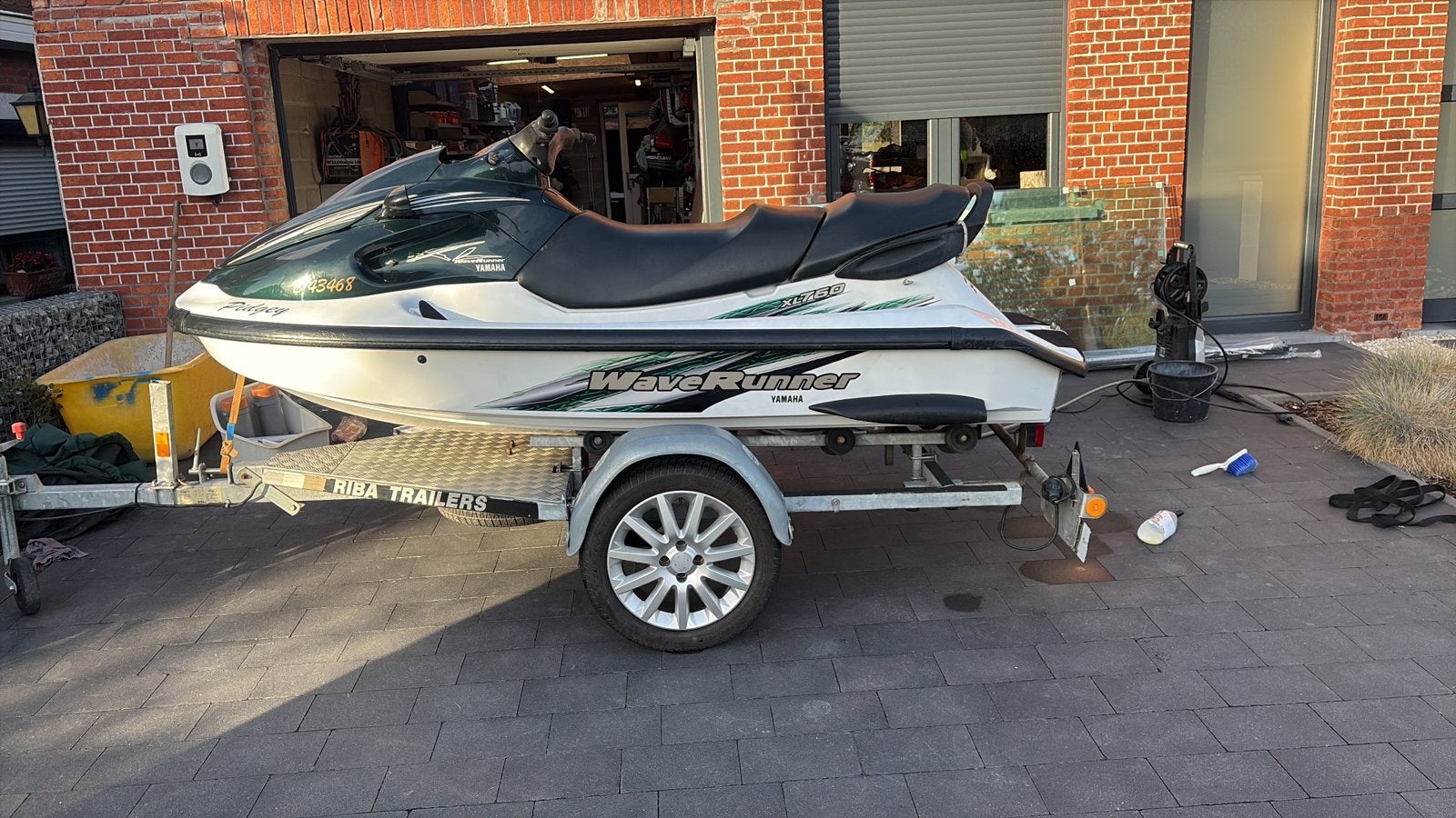 Jetski yamaha wave runner 760.   3 zit, Ophalen, Zo goed als nieuw
