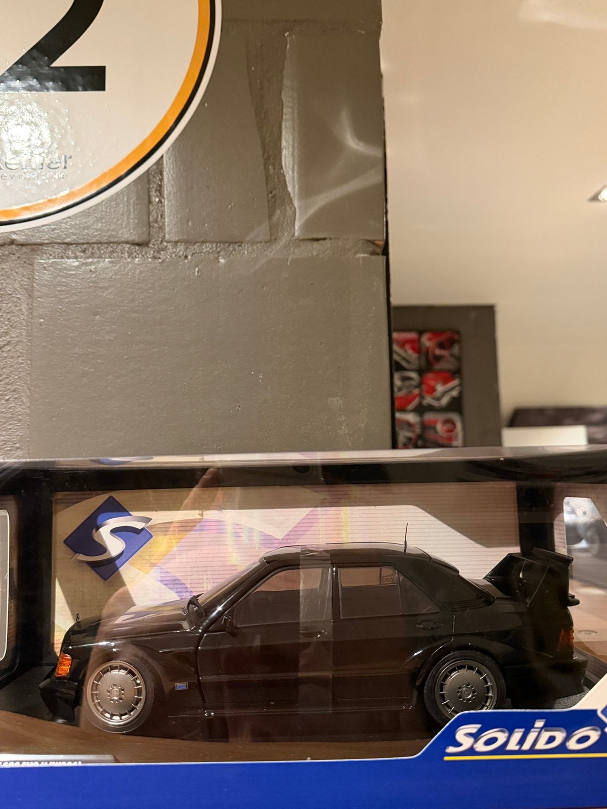Mercedes 190 Evo 2, Ophalen of Verzenden, Zo goed als nieuw, Solido