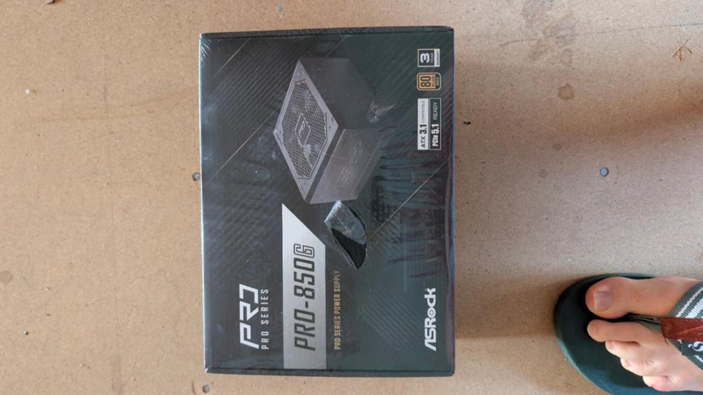 As Rock pro 850G 80A+ Gold ongeopend, Ophalen of Verzenden