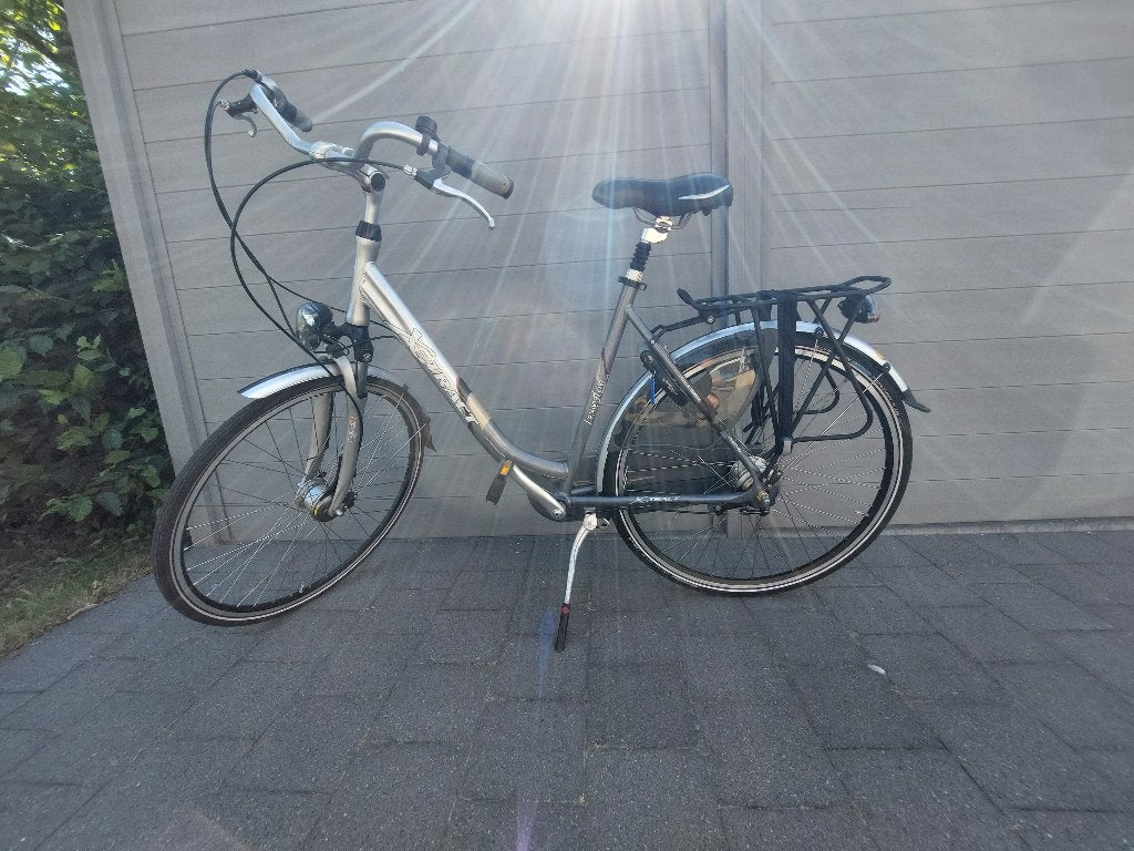 Mooie aluminium damesfiets, Fietsen en Brommers, Velgrem, Versnellingen, Ophalen, Overige merken