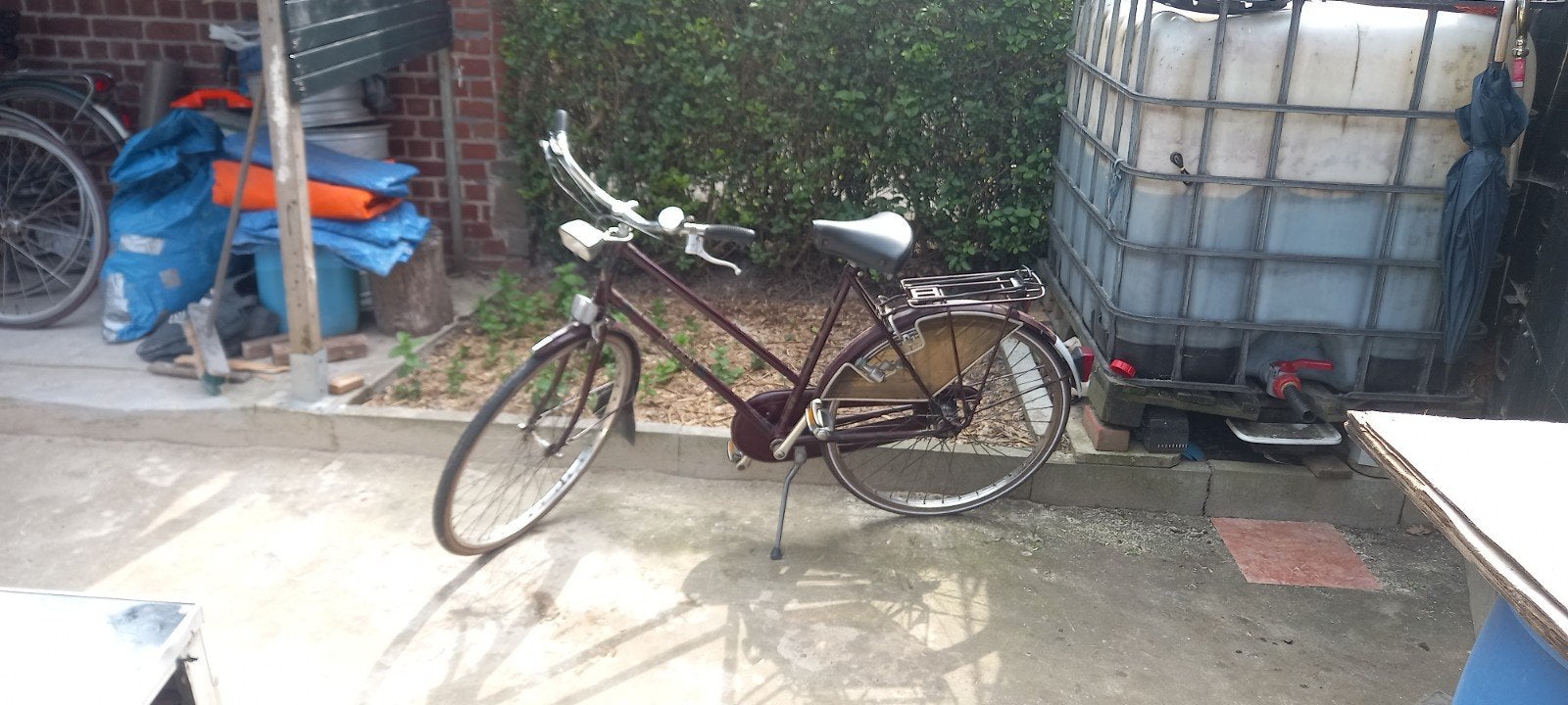 Dames fiets, Enlèvement