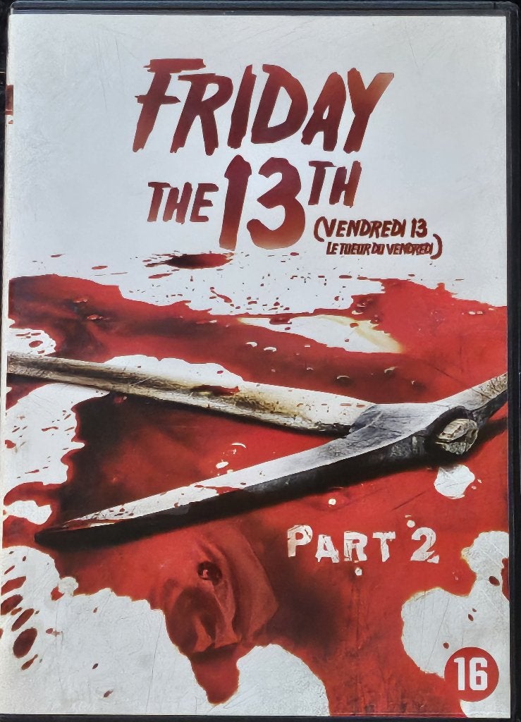 Friday The 13th Part 2 (1981), Cd's en Dvd's, Ophalen of Verzenden, Zo goed als nieuw, Engels, Nederlands