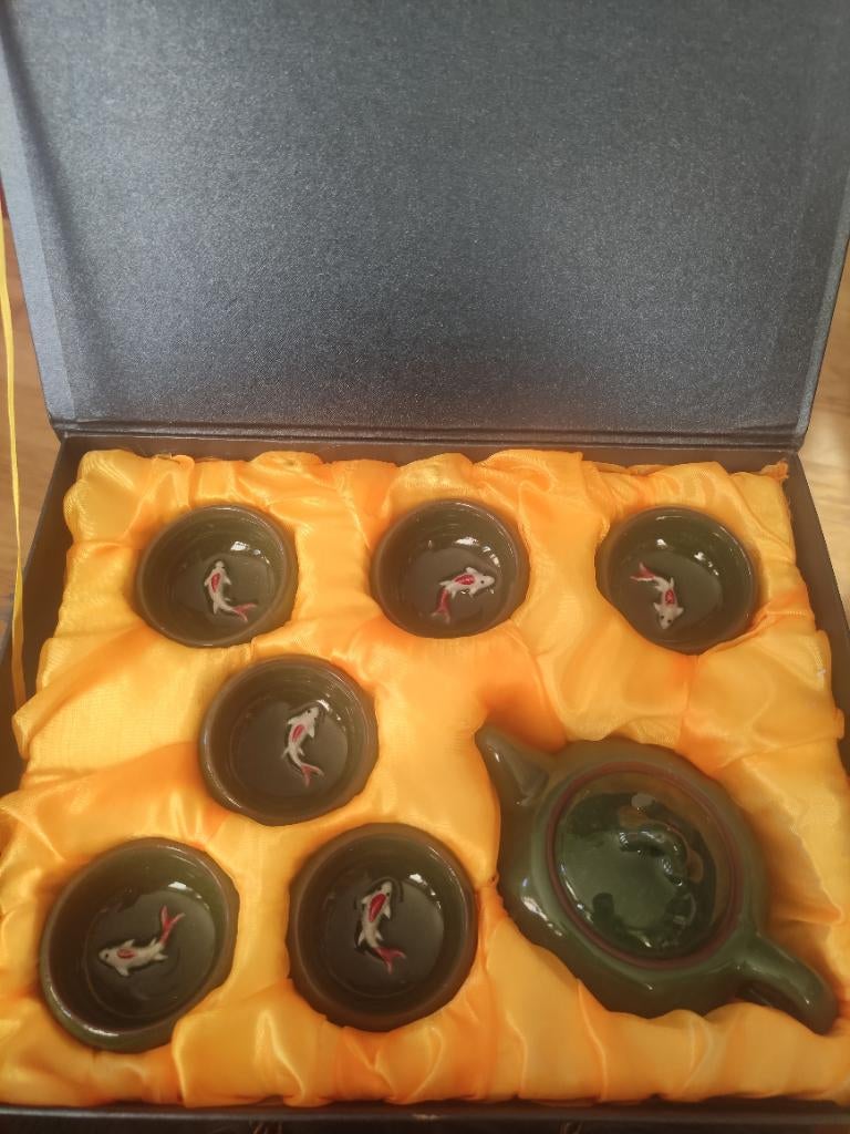 Service à thé porcelaine 🐬🪅Gongfu tea (工夫), Enlèvement