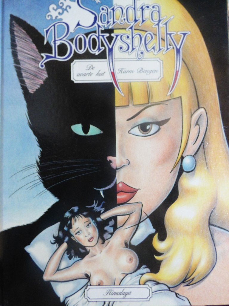 de zwarte kat  ,      sandra bodyshelly    hardcover, Ophalen of Verzenden