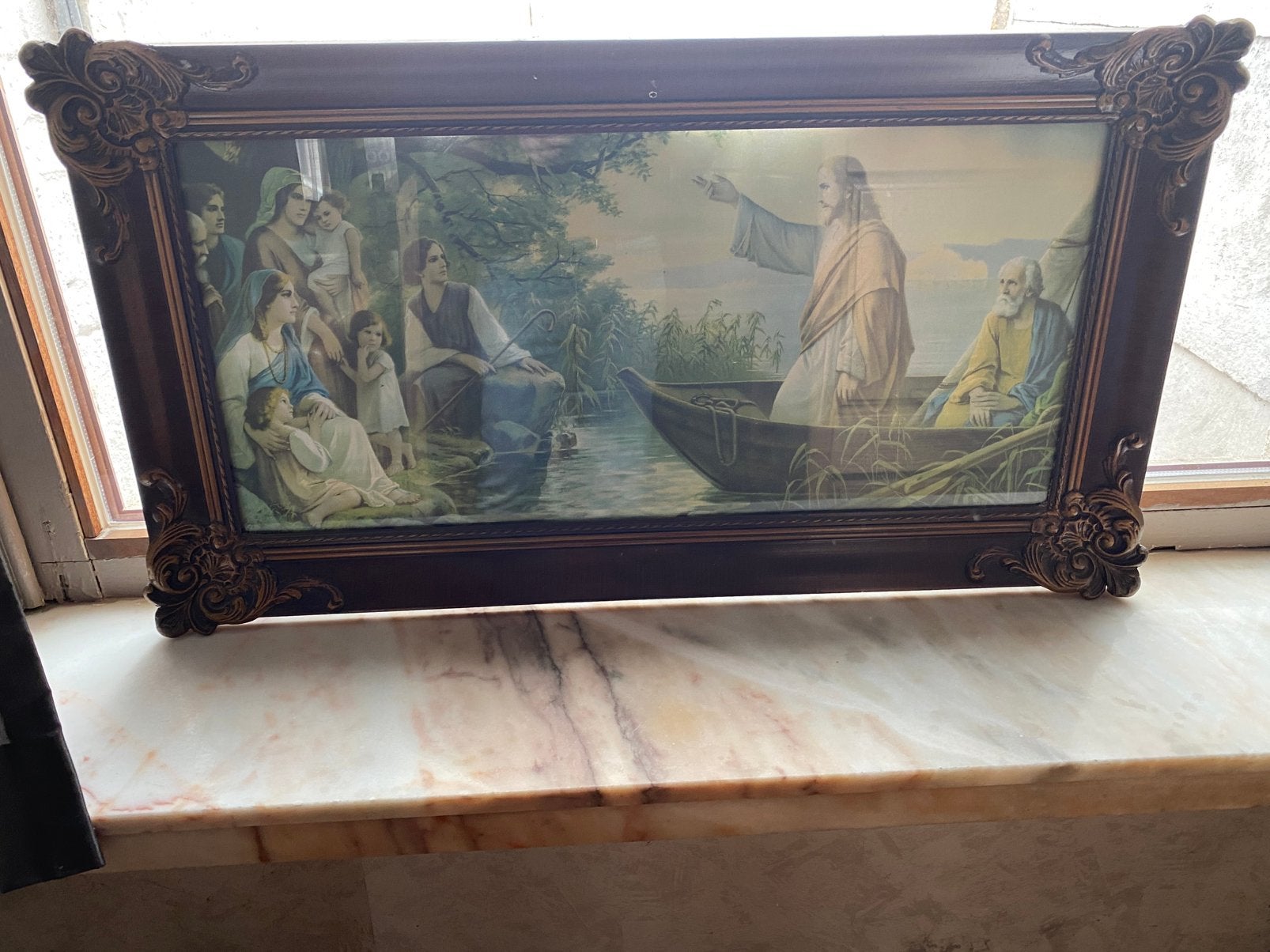 Deze religieuze schilderij, Antiek en Kunst, Ophalen