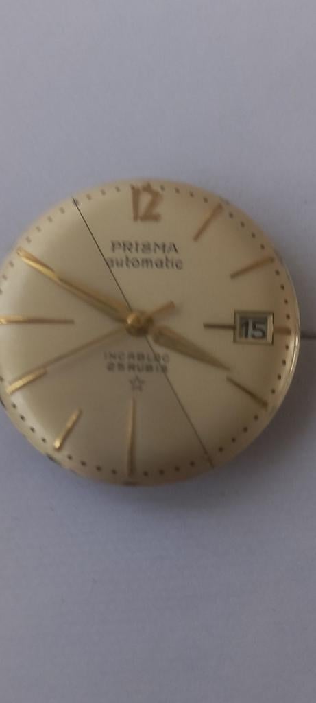 Mécanisme montre Prisma automatique, Enlèvement ou Envoi