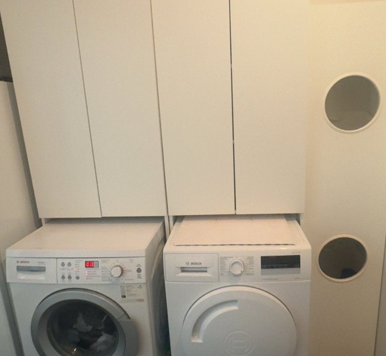 Wasmachine kasten te koop, Ophalen, Zo goed als nieuw