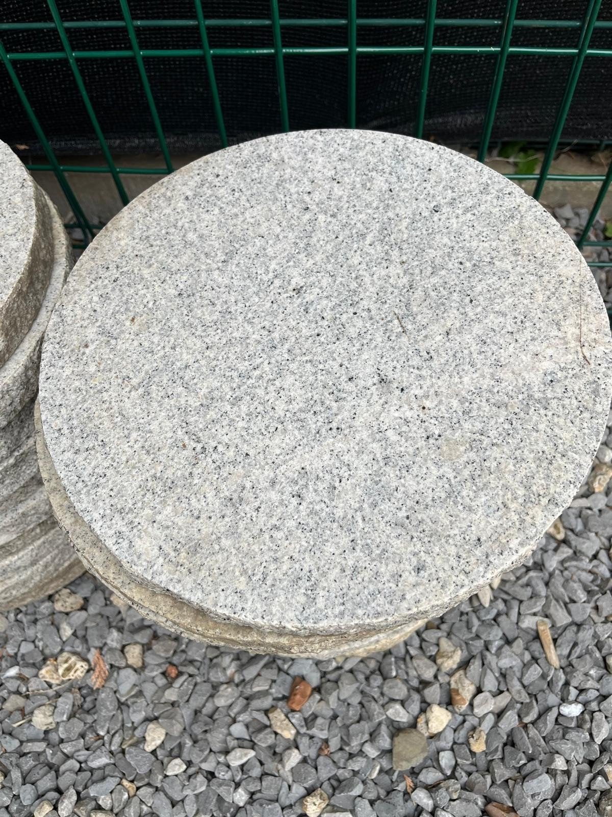 Stapsteen graniet grijs, 20stuks,  diameter 30cm x 3cm, Tuin en Terras, Tegels en Klinkers, Ophalen, Gebruikt, Overige typen