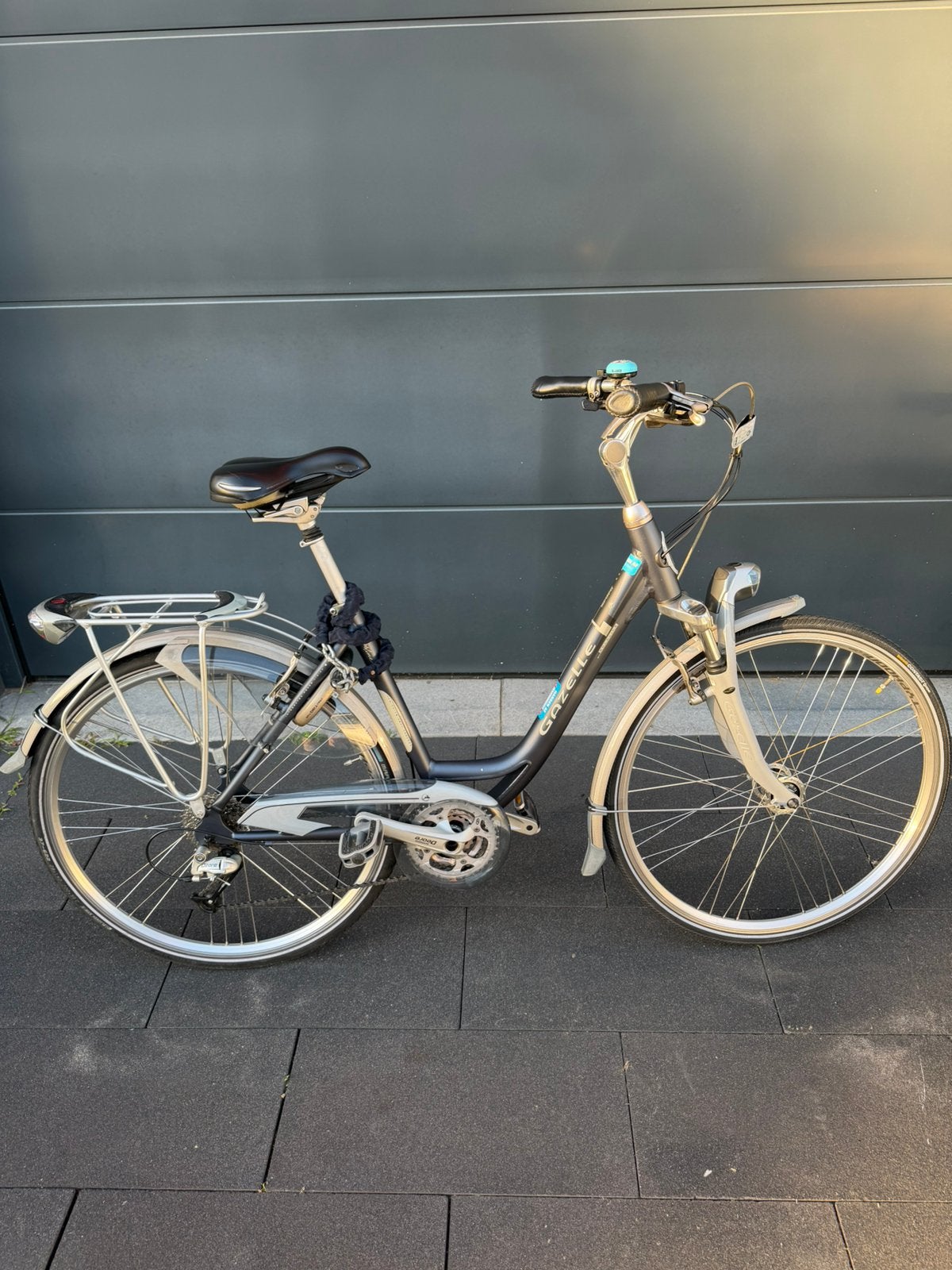 Gazelle medeo damesfiets, Fietsen en Brommers, Ophalen, 53 tot 56 cm, Velgrem, Versnellingen