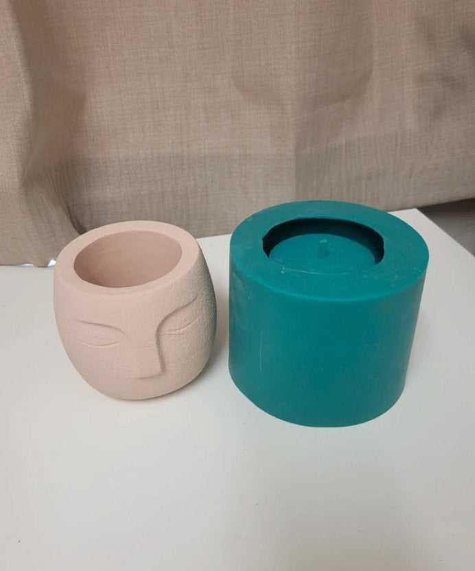 Moule en silicone pour petit pot de fleurs, Hobby & Loisirs créatifs, Bricolage, Enlèvement ou Envoi, Comme neuf