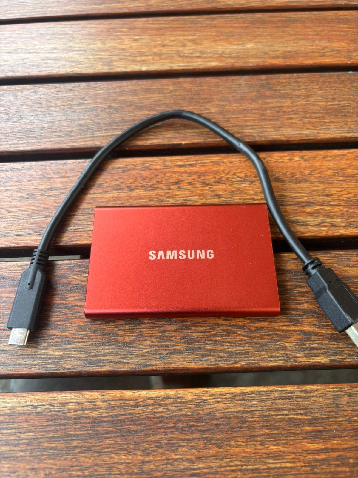 Externe harde schijf van 1 TB, Computers en Software, Harde schijven, Ophalen of Verzenden, Zo goed als nieuw, Extern, SSD