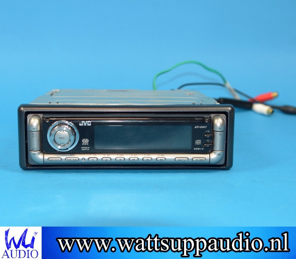 JVC KD-G801 1-din Autoradio / headunit 5VPre-out, Autos : Divers, Autoradios, Enlèvement ou Envoi, Utilisé