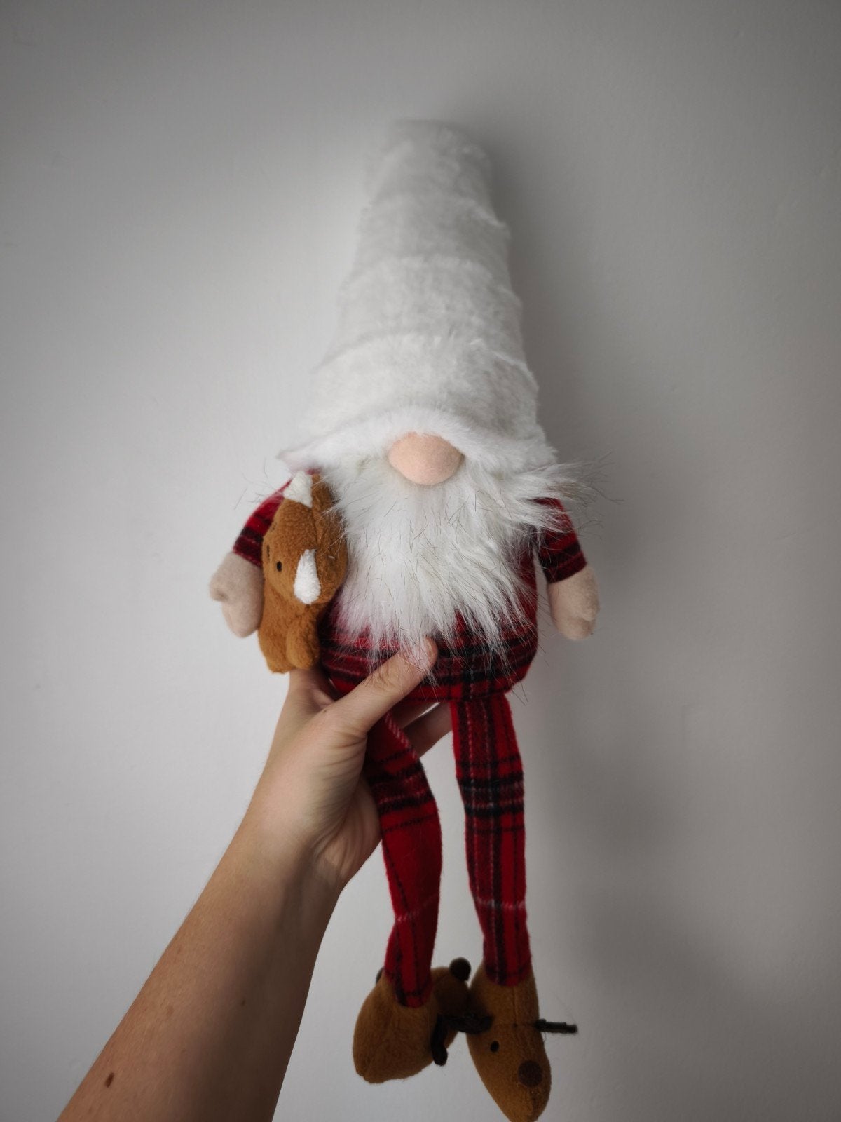 lutin gnome Noël décoration, Ophalen, Zo goed als nieuw