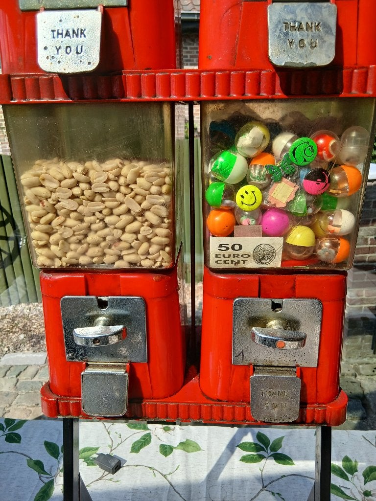 kauwgom automaat, Collections, Machines | Machines à sous, Comme neuf, Euro, Enlèvement