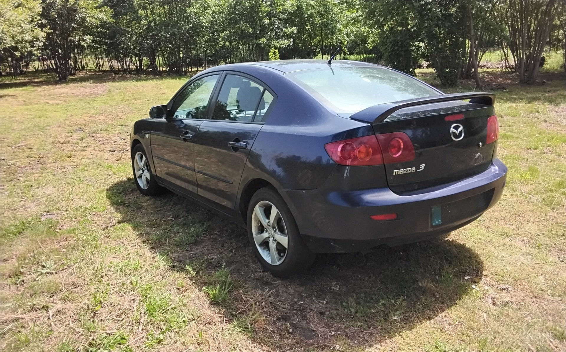 Mazda 3, Auto's, Stof, Gebruikt, Startonderbreker, Blauw