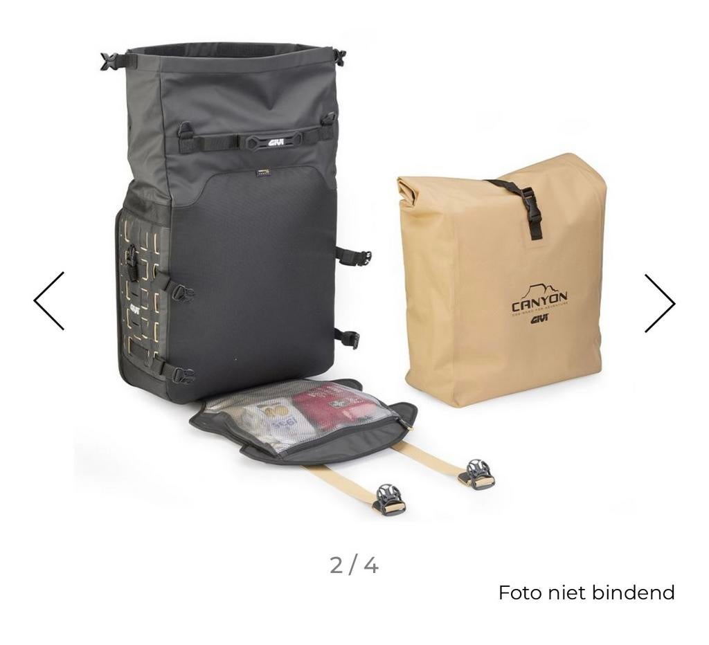 Givi zijtas GRT709B (1 zijtas), Motoren, Accessoires | Koffers en Tassen, Ophalen of Verzenden