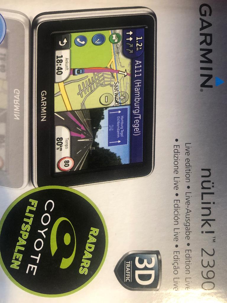navigatie systeem Garmin, Ophalen, Zo goed als nieuw