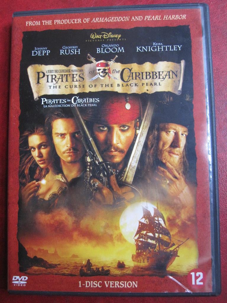 Pirates of the Caribbean - The Curse of the Black Pearl (200, Cd's en Dvd's, Dvd's | Avontuur, Vanaf 12 jaar, Ophalen of Verzenden