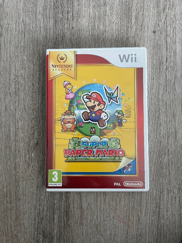 Nintendo WII spel Super Paper Mario, 1 speler, Ophalen of Verzenden, Zo goed als nieuw, Avontuur en Actie