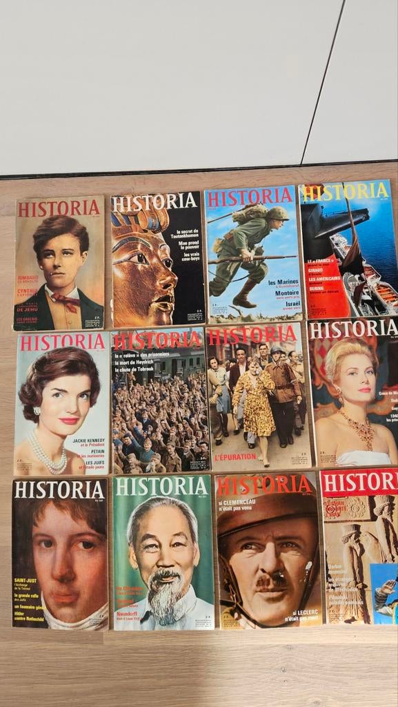 Magazines Historia, volume 1967 (12 exemplaires), Enlèvement