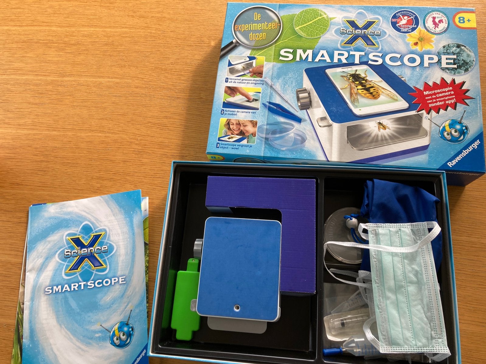 Smartscope microscoop voor smartphone/tablet, Ophalen, Zo goed als nieuw