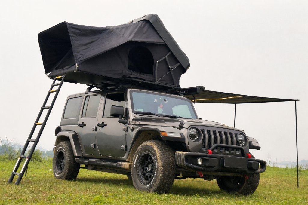 CampLion Adventure daktent | Hardshell, Ophalen, Nieuw, Tot en met 2