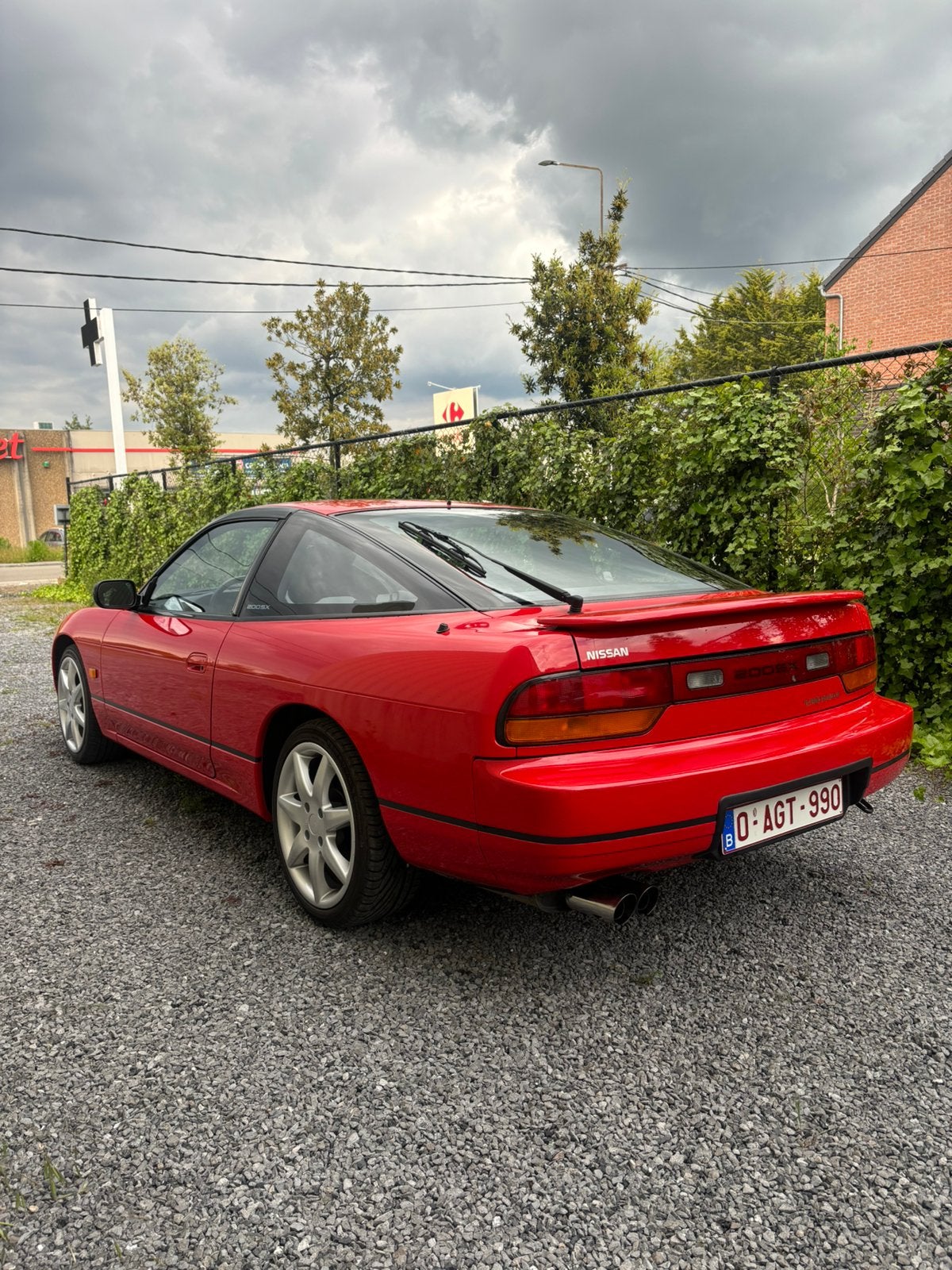 Nissan 200 SX - 1990 - 103000 km, Auto's, 200SX, Bedrijf, Handgeschakeld, Rood
