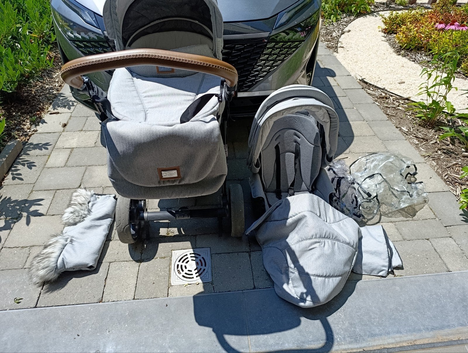 Quax buggy met verschillende toebehoren., Enlèvement, Protection de pluie