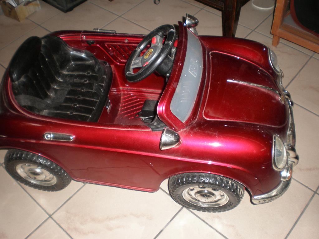 speelgoed kinder rijdende porsche, Enlèvement, Comme neuf