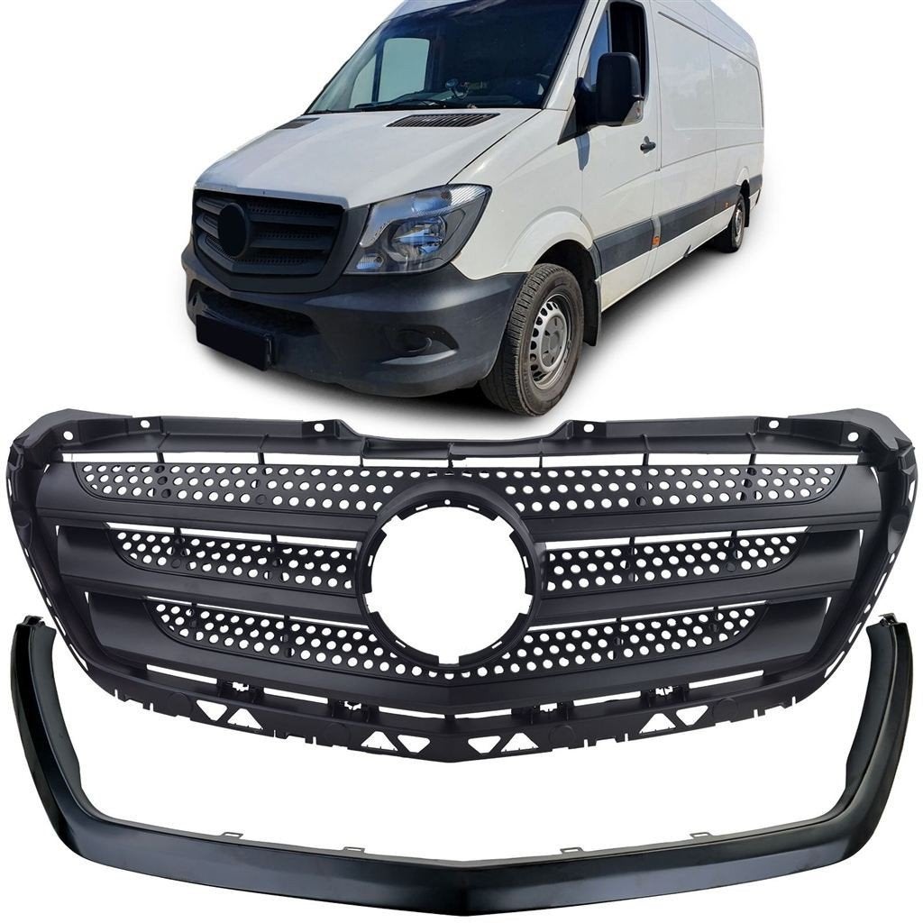 Grill Voor Mercedes Sprinter W906 [2013–2018] Perfecte Pasvo, Verzenden
