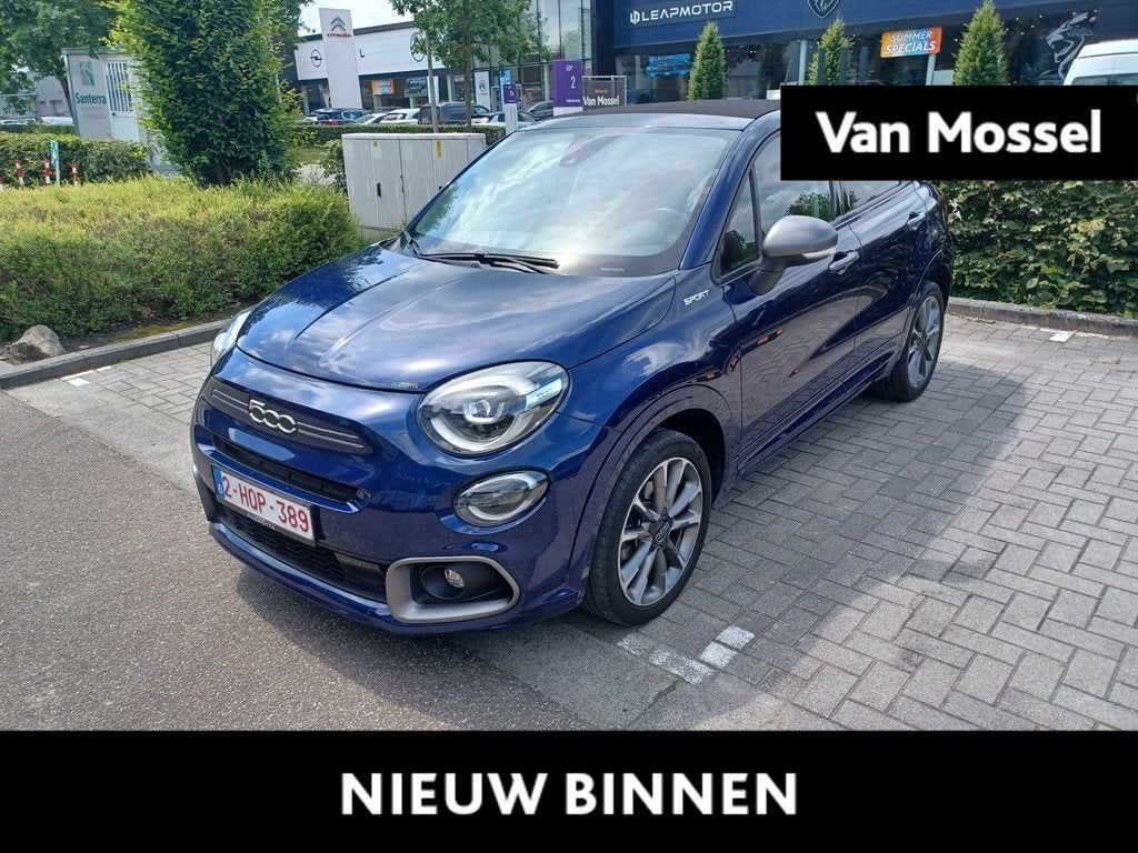 Fiat 500X 1.5 Hybrid Sport Cabrio (automatique), Autos, Entreprise, 1469 cm³, Carnet d'entretien, 500X