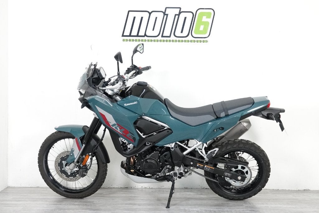 Démonstration du rallye Kawasaki KLE 500 SE, Motos, ABS, Entreprise, Occasion, 2 cylindres