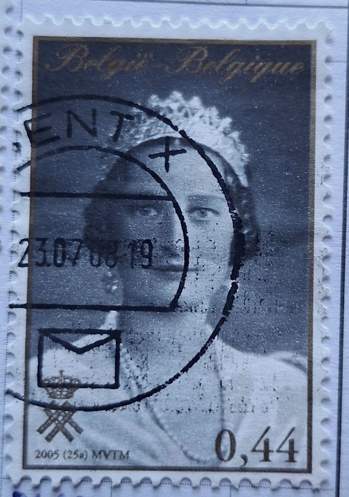 Timbre Belgium OBP 3468, Enlèvement ou Envoi, Affranchi, Timbre-poste, Maison royale