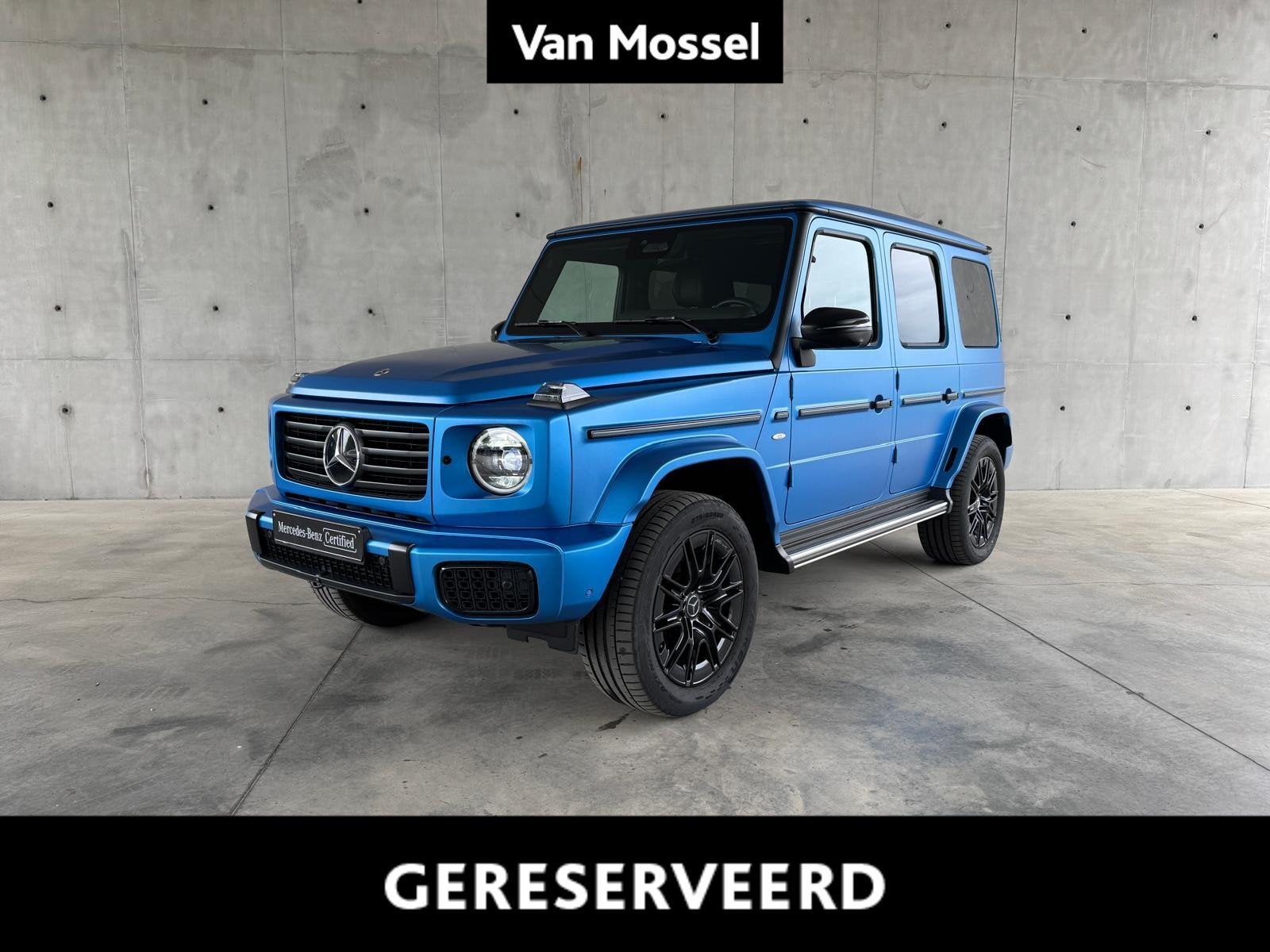 Mercedes-Benz G 580 EQ Edition One + BURMESTER + OPEN DAK +, Auto's, Automaat, Dealer onderhouden, Stof, Gebruikt