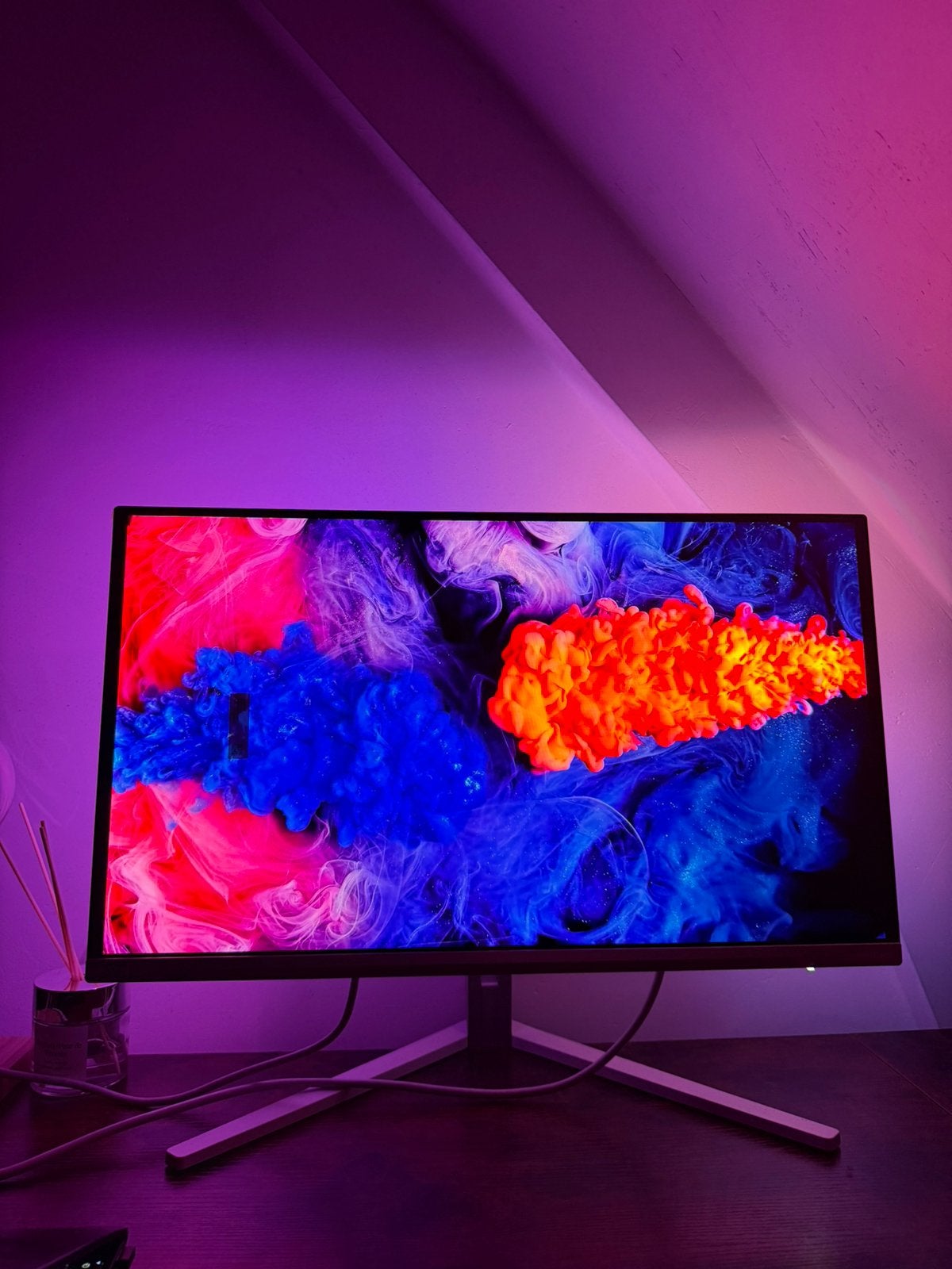 Philipps Evnia OLED Monitor 360hz 27inch + Ambiglow NIEUW!, Ophalen of Verzenden, Zo goed als nieuw, Ingebouwde speakers