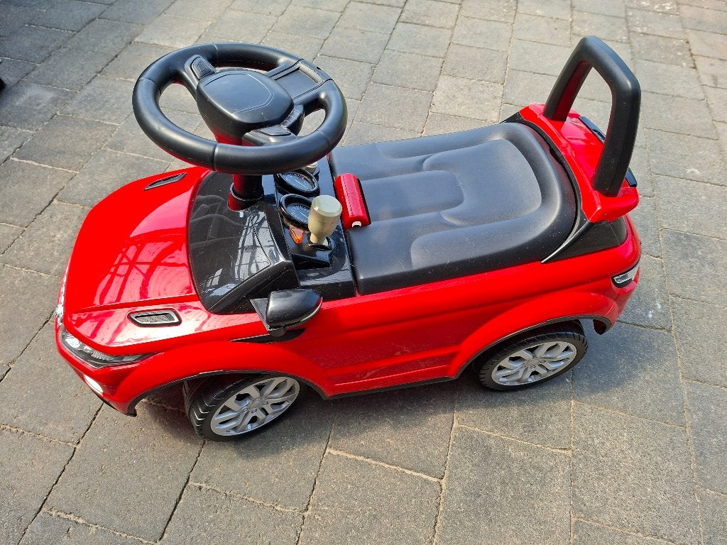 Loopauto Range Rover, rood, Ophalen, Zo goed als nieuw