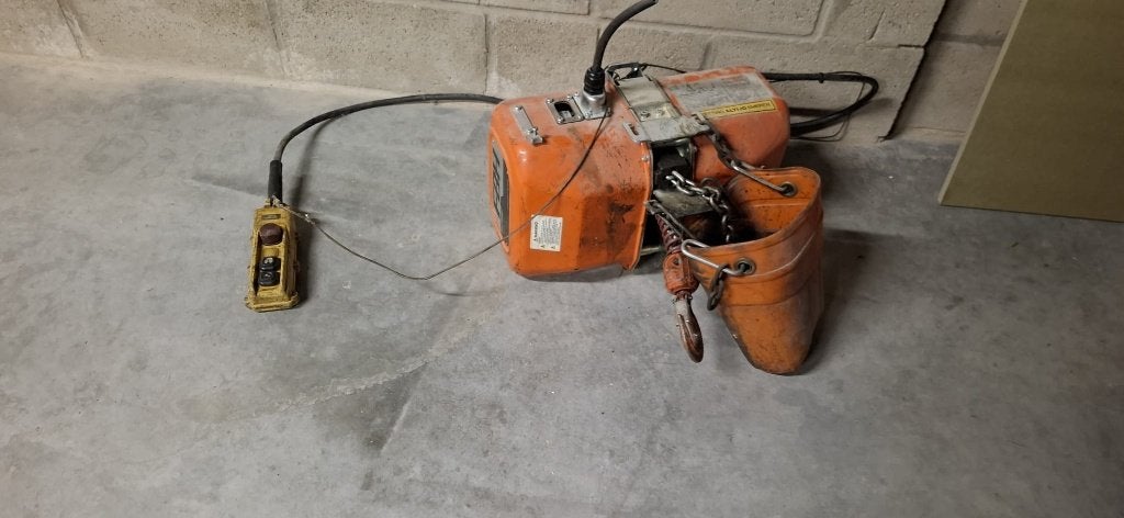 Electrische takel, Doe-het-zelf en Bouw, Ophalen, Gebruikt, Elektrisch