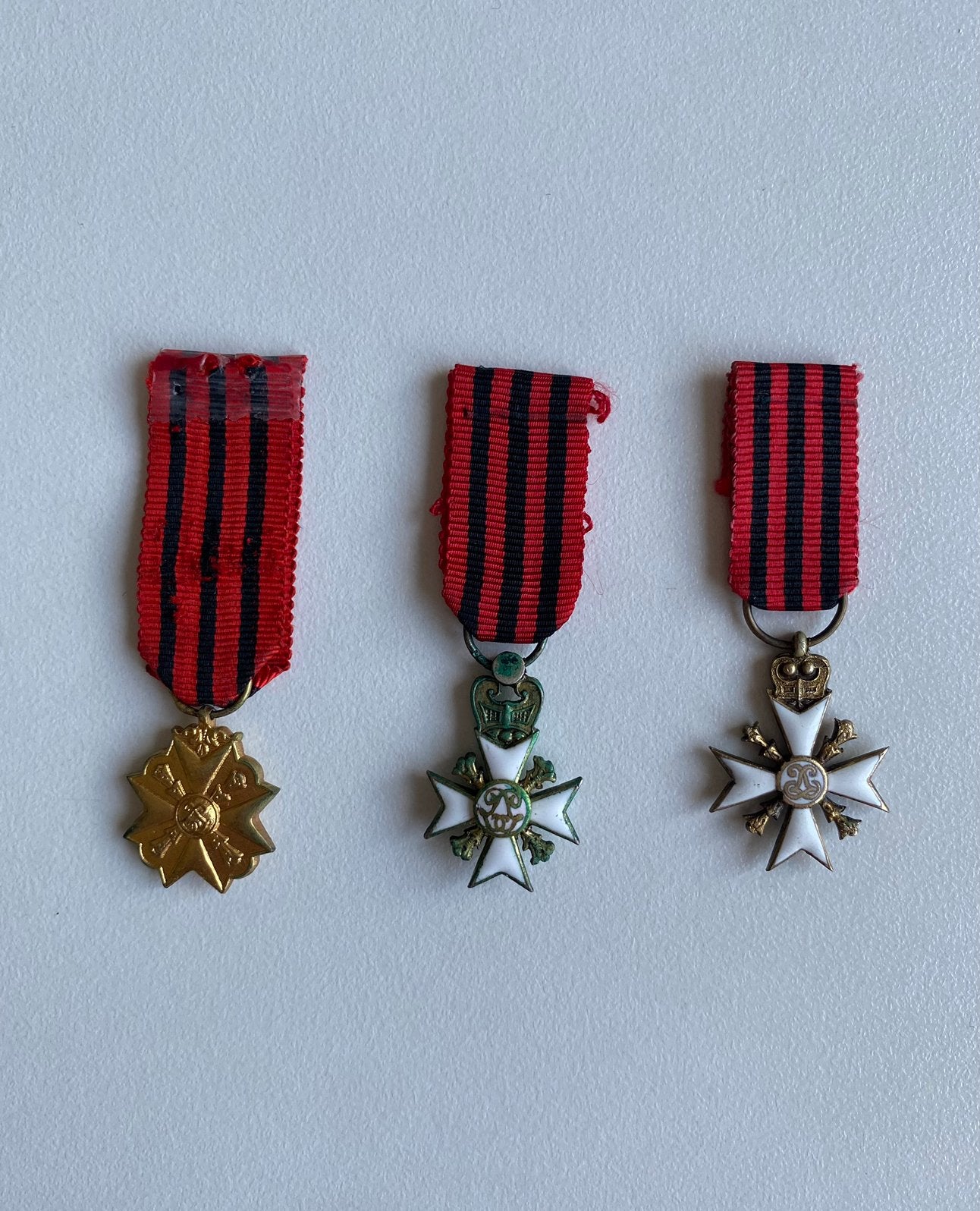 Lot médaille miniature - Belgique, Enlèvement ou Envoi, Comme neuf