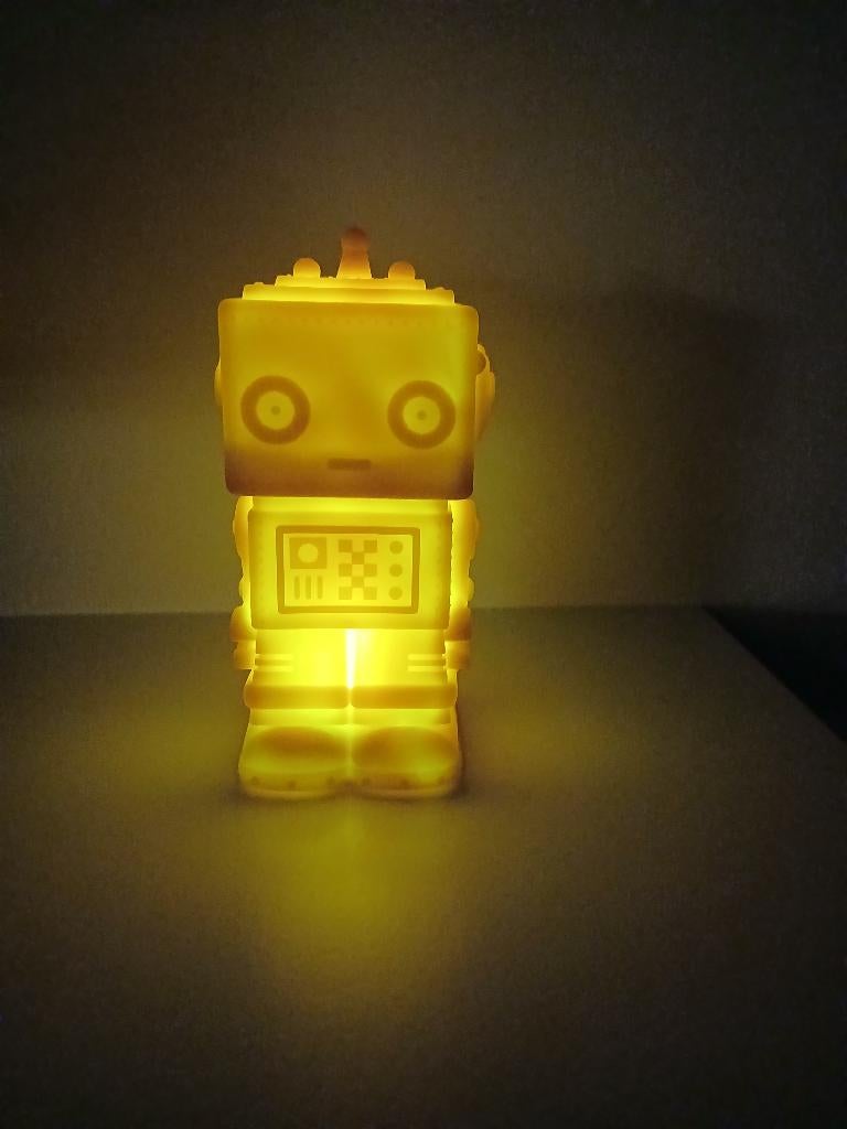 Prachtige lamp robot kinderkamer, Ophalen of Verzenden, Nieuw, Lamp