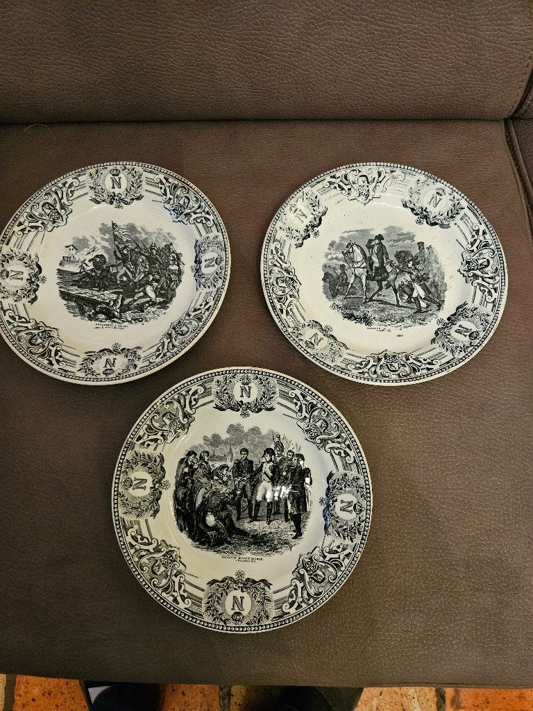 assiette décorative napoléon, Antiquités & Art, Enlèvement